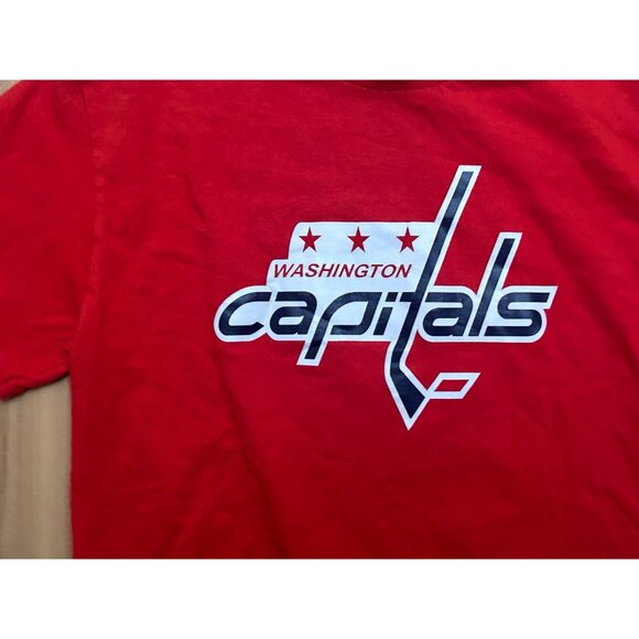 Gildan Washington Capitals T-Shirt Men’s Small Alex Ovechkin NHL Hockey Red - Picture 3 of 5